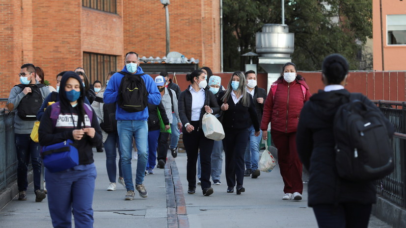 В Колумбии за сутки выявили более 4 тысяч случаев коронавируса