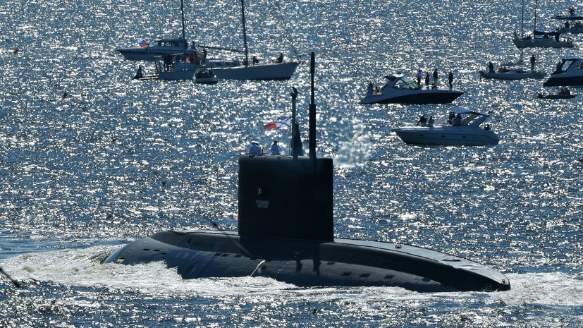 В ВМФ назвали дату спуска на воду третьей подлодки типа «Варшавянка»