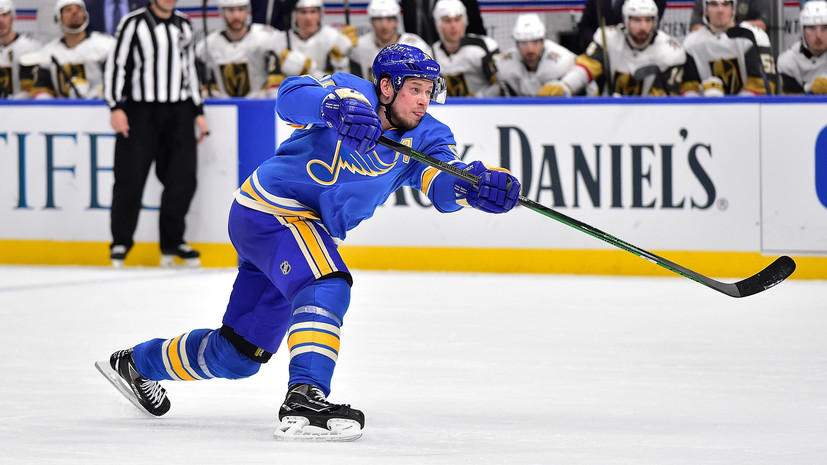 Буллит Тарасенко принёс «Сент-Луису» победу над «Сан-Хосе» в матче НХЛ