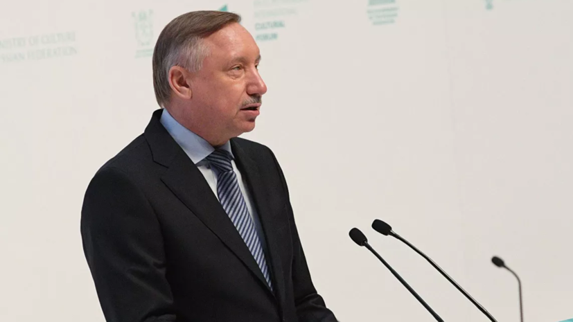 Беглов привился вторым компонентом вакцины от коронавируса