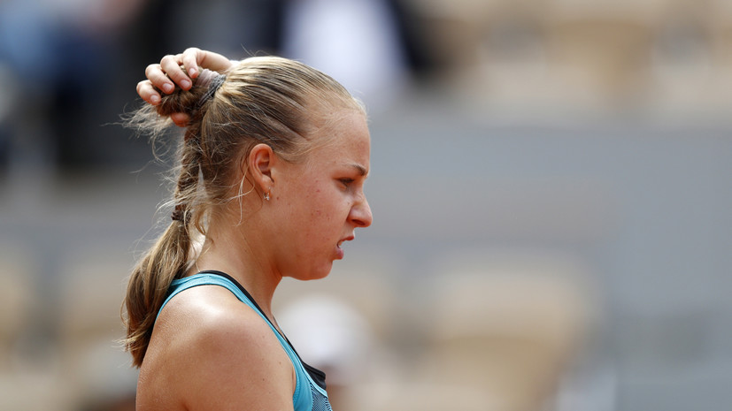 Блинкова уступила Крейчиковой на старте турнира WTA в Майами