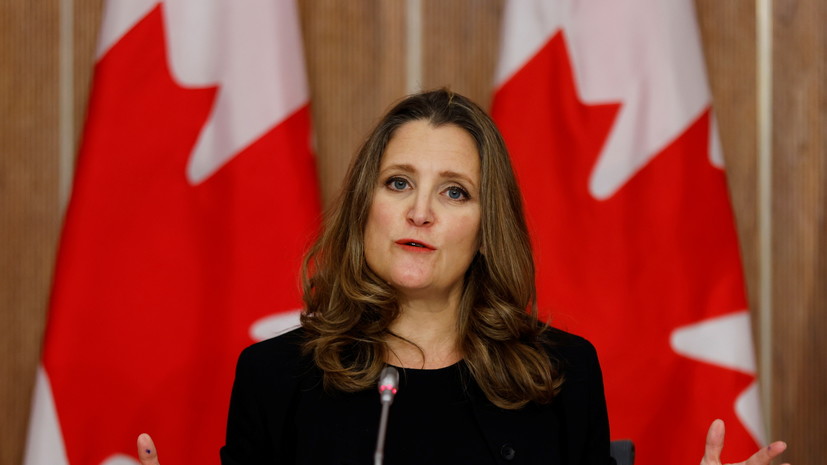 Харрис провела переговоры с вице-премьером Канады