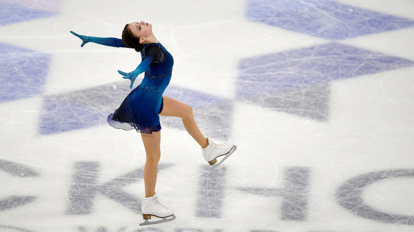 Щербакова упала на четверном флипе в произвольной программе на ЧМ в Стокгольме