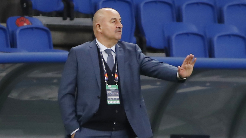 Черчесов рассказал о подготовке к матчу отбора ЧМ-2022 со Словакией