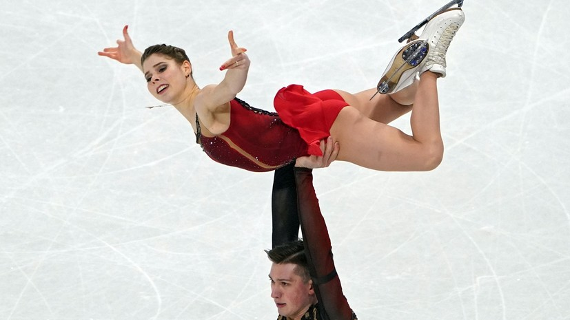 Мишина призналась, тяжело ли ей кататься с высоким партнёром