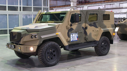 Лёгкий скоростной бронеавтомобиль «Стрела», созданный специалистами Военно-промышленной компании (ВПК)
