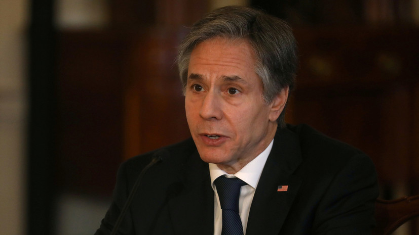 Блинкен обсудил с главой МИД Израиля гуманитарную помощь Палестине