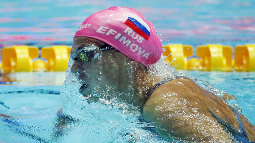 Ефимова высказалась о Чикуновой, которая победила её на ЧР по плаванию