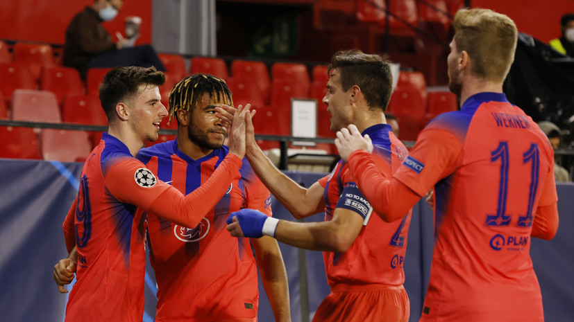 Маунт и Чилвелл стали первыми с 2012 года англичанами, забившими за «Челси» в одном матче ЛЧ