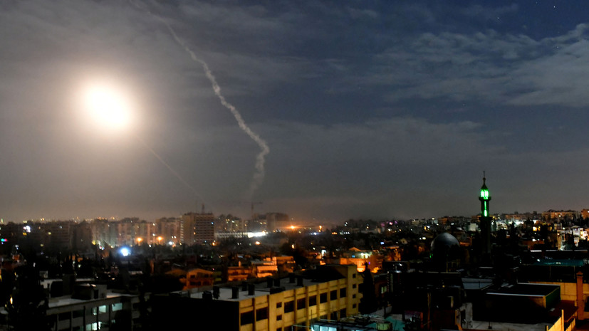 SANA: средства ПВО отражают израильскую атаку на юге Сирии