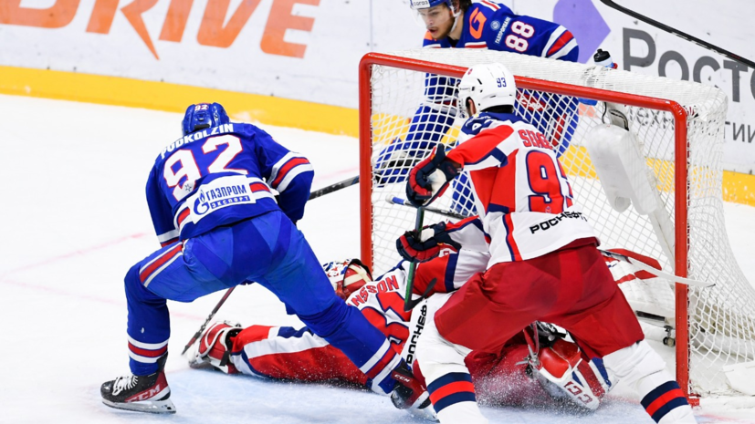 СКА одержал первую победу над ЦСКА в серии финала Западной конференции КХЛ