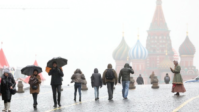 В Москве за сутки выпало более 20% месячной нормы осадков