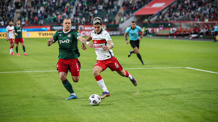 Камано вывел «Локомотив» вперёд в матче со «Спартаком»