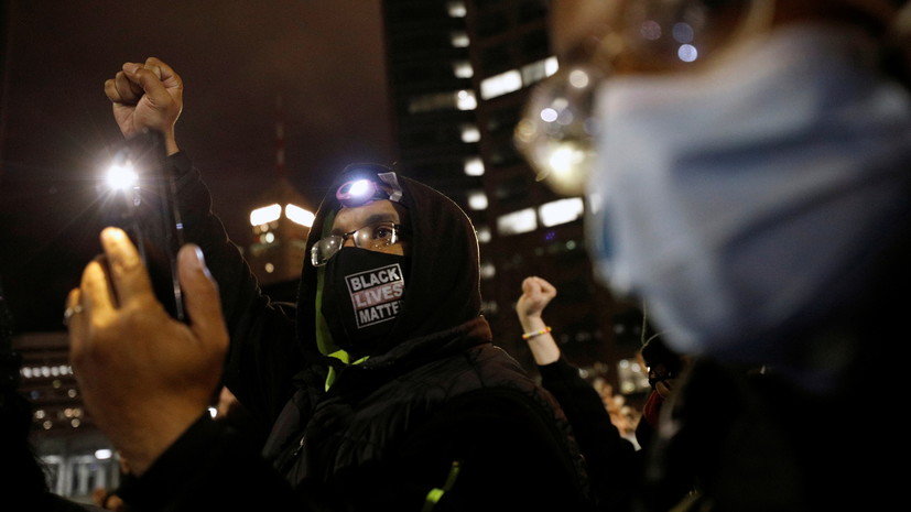 В пригороде Миннеаполиса из-за протестов объявлен комендантский час