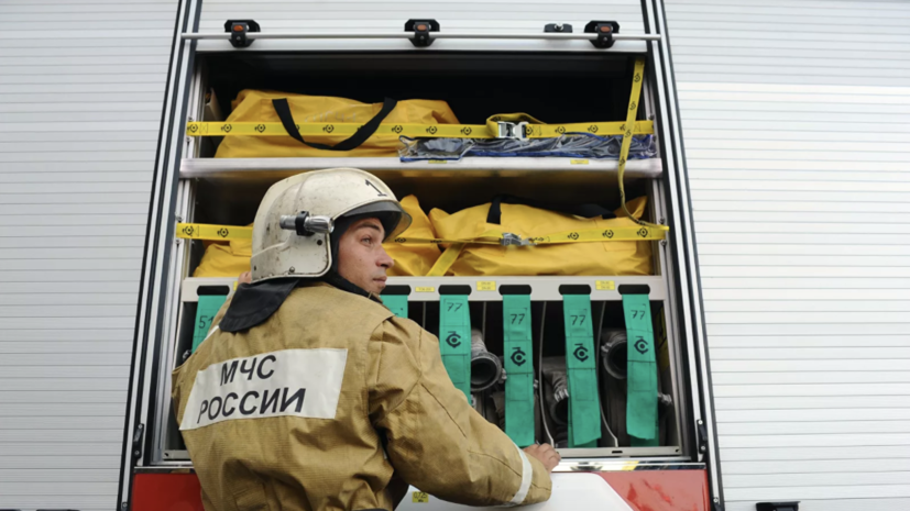 В Петербурге произошёл пожар на фабрике «Невская мануфактура»