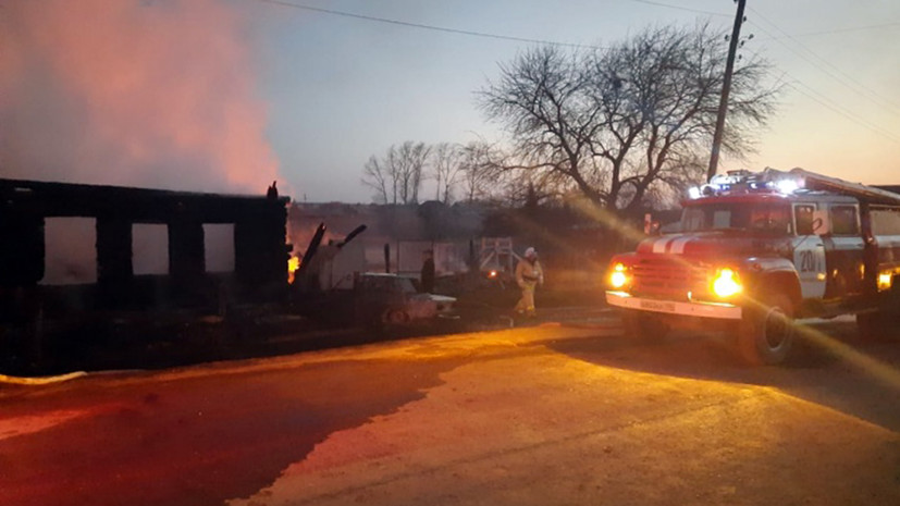 В МВД сообщили подробности об уральской семье, где пятеро детей погибли при пожаре