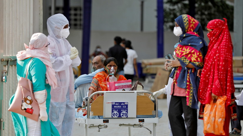 Число случаев коронавируса в Индии превысило 14,5 млн
