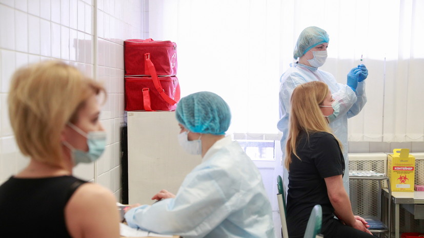 На Украине рассказали о ходе кампании по вакцинации населения