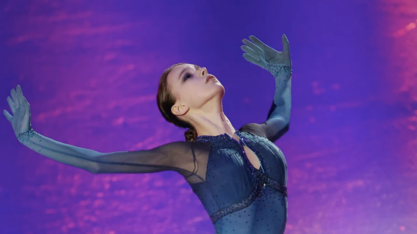 Щербакова без падений исполнила прокат своей произвольной программы на командном ЧМ