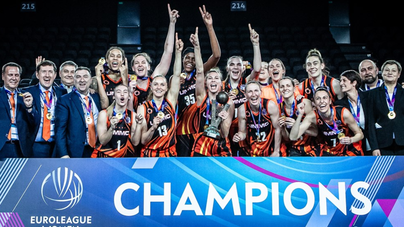 УГМК в шестой раз выиграл женскую баскетбольную Евролигу