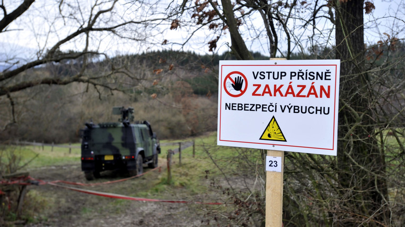 В Чехии отказались раскрывать данные о расследовании взрыва во Врбетице