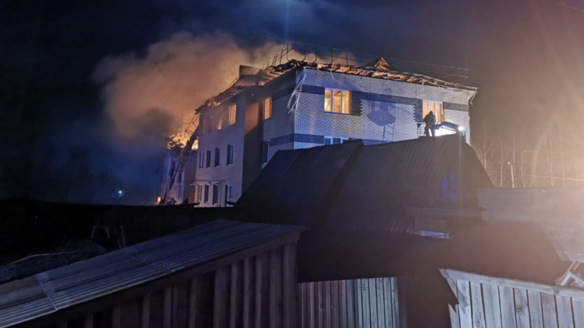 СК возбудил дело по факту обрушения дома в Нижегородской области