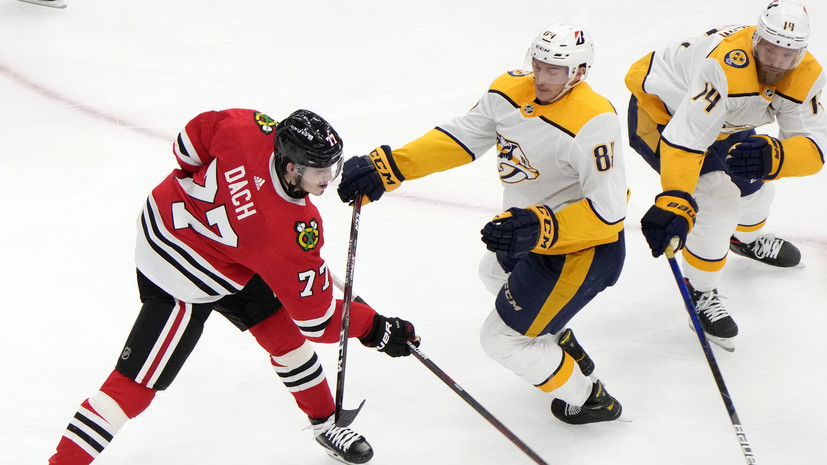 Ассист Задорова помог «Чикаго» победить «Нэшвилл» в матче НХЛ