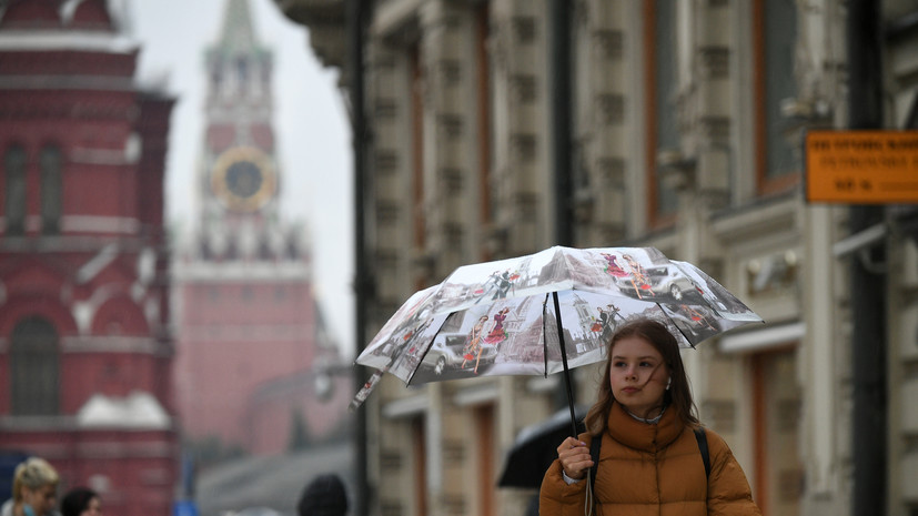 Синоптики прогнозируют ливень в Москве