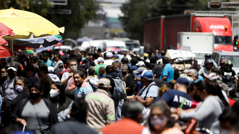 Число случаев коронавируса в Мексике достигло 2 511 865