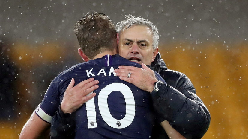 Форвард «Тоттенхэма» Кейн признался, что был удивлён увольнением Моуринью