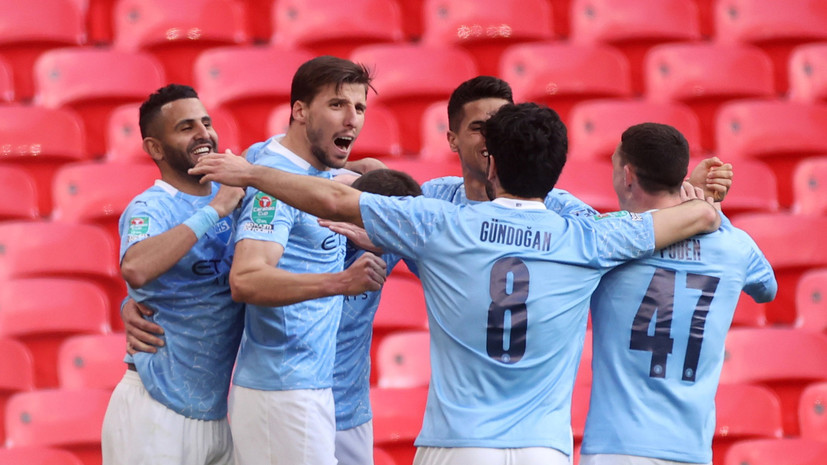 «Манчестер Сити» победил «Тоттенхэм» и завоевал Кубок Английской лиги