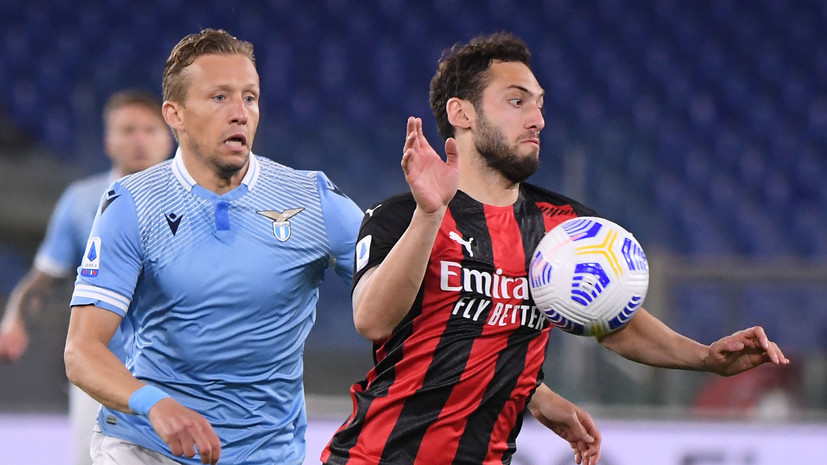 «Лацио» разгромил «Милан» в Серии А
