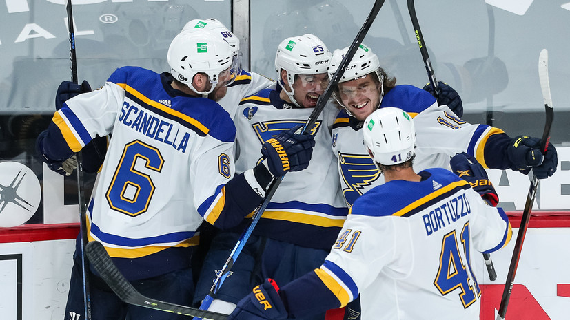 «Сент-Луис» победил «Миннесоту» в матче НХЛ, Тарасенко отдал результативную передачу