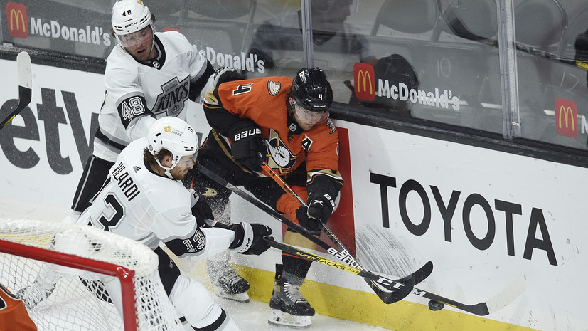 «Анахайм» победил «Лос-Анджелес» в матче НХЛ, у Волкова результативная передача