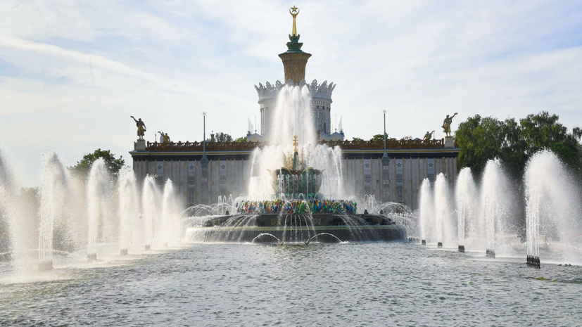 В Москве открылся сезон фонтанов