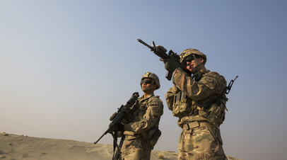 Военнослужащие ВС США в Афганистане