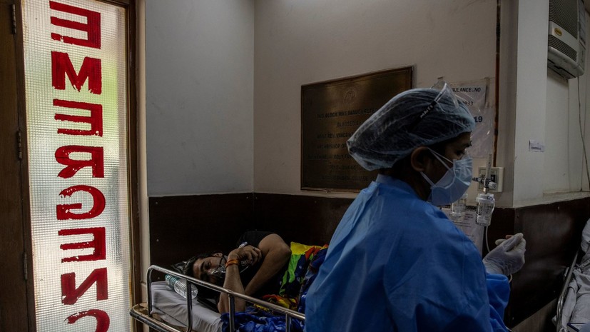 В Индии число жертв пожара в больнице для пациентов с COVID-19 выросло до 18
