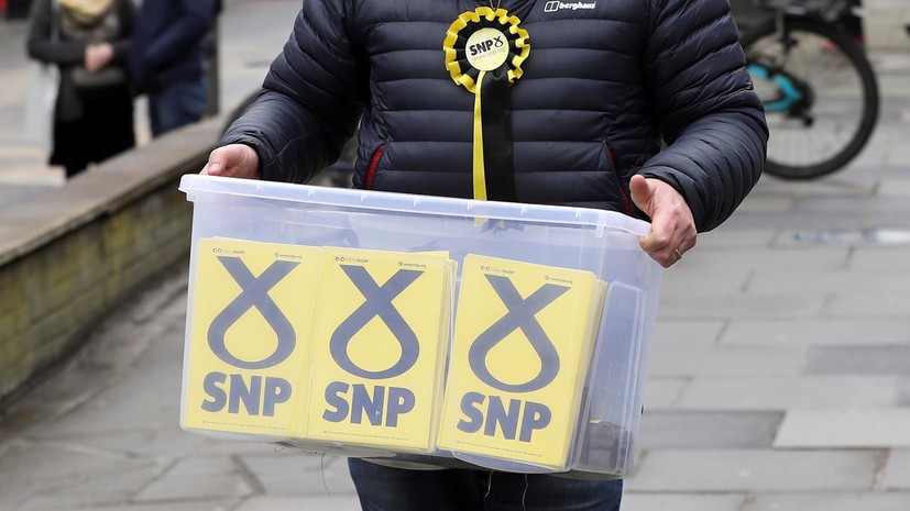 Шотландская национальная партия получила большинство мест в парламенте