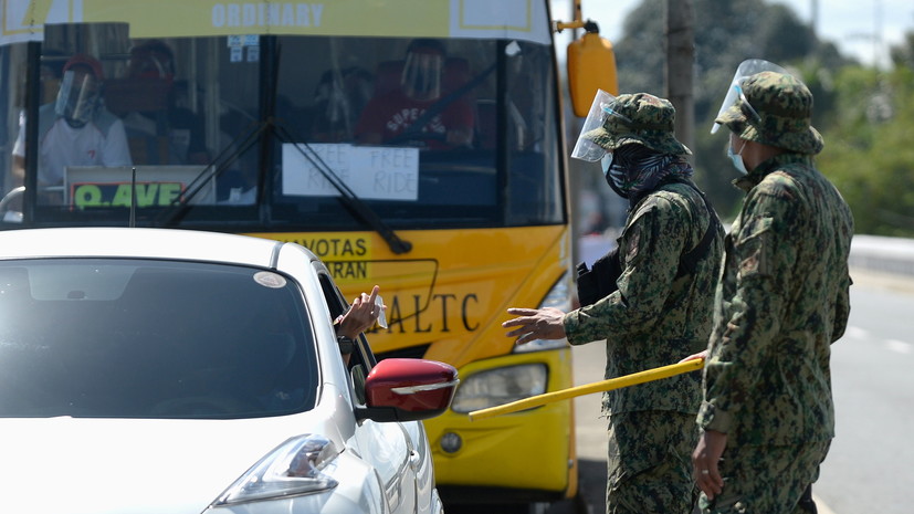 На Филиппинах задержали почти 19 тысяч человек за неправильное ношение масок
