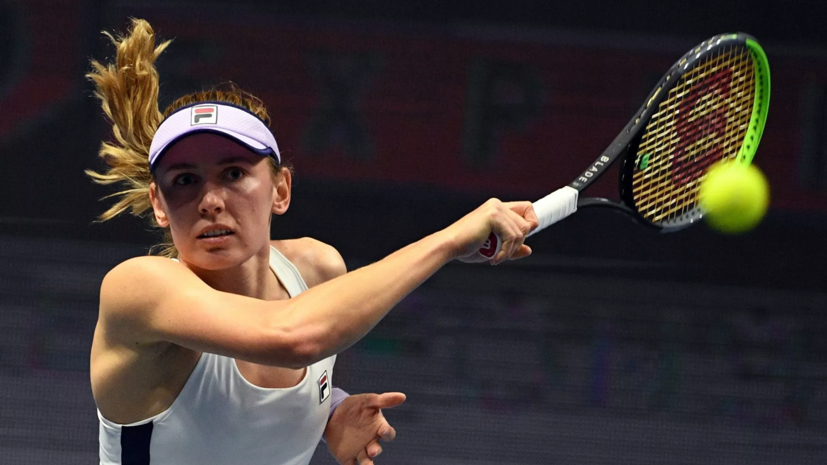 Александрова без борьбы прошла в третий раунд теннисного турнира в Риме