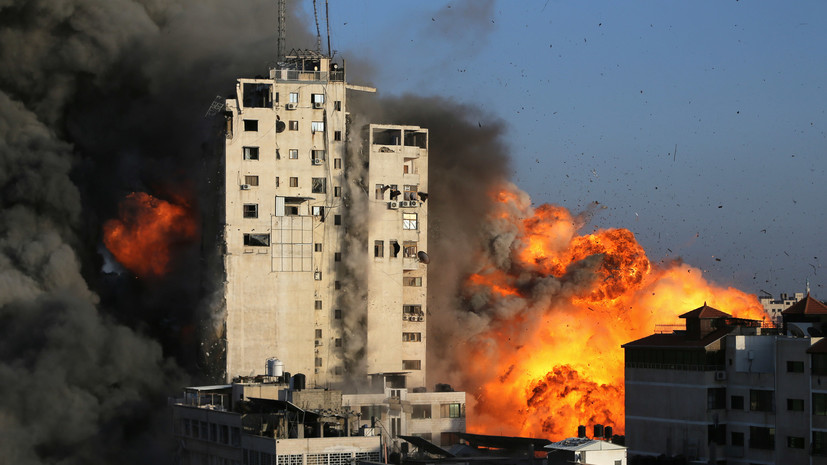 В секторе Газа заявили о 67 погибших от авиаударов Израиля
