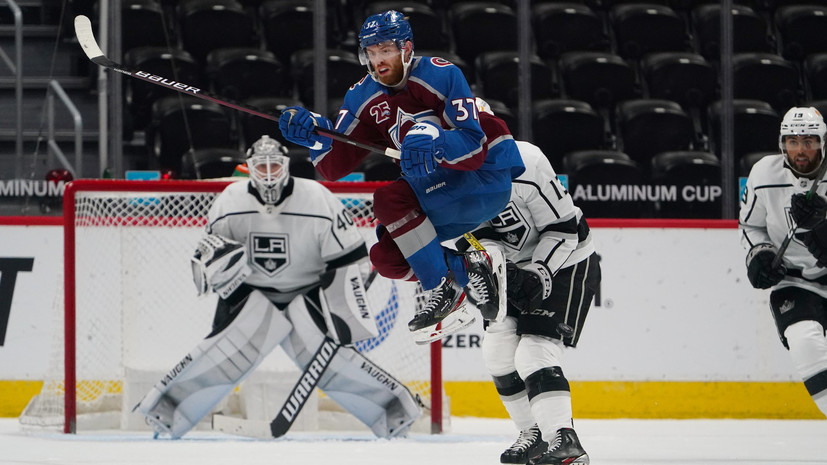 Передача Ничушкина помогла «Колорадо» разгромить «Лос-Анджелес» в НХЛ