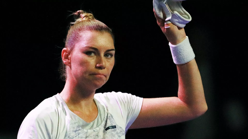 Плишкова обыграла Звонарёву в матче третьего круга турнира WTA в Риме