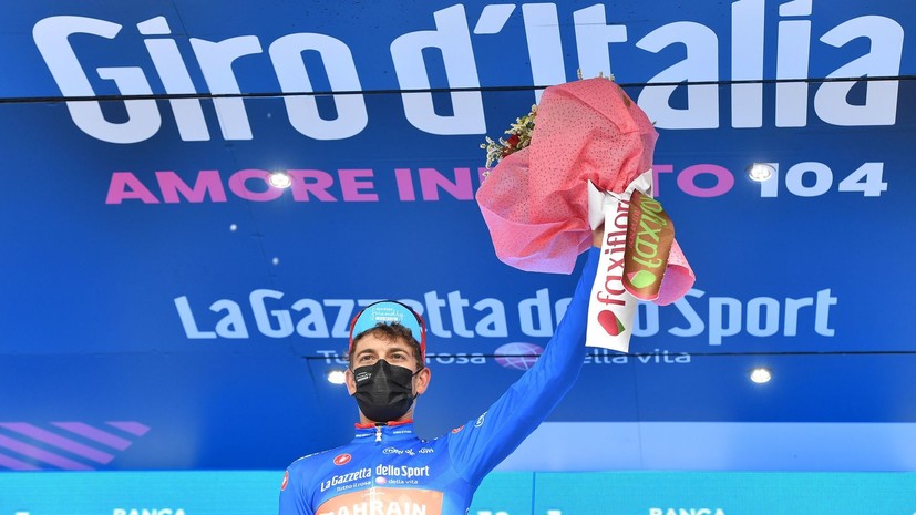 Медер выиграл шестой этап «Джиро д'Италия»
