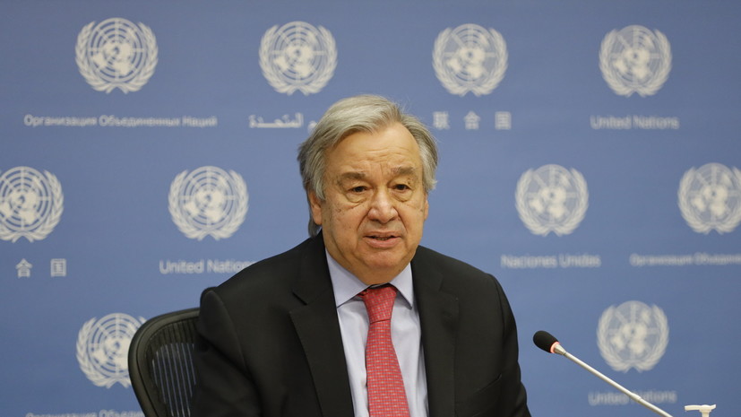 Генсек ООН призвал к прекращению боевых действий в секторе Газа и Израиле