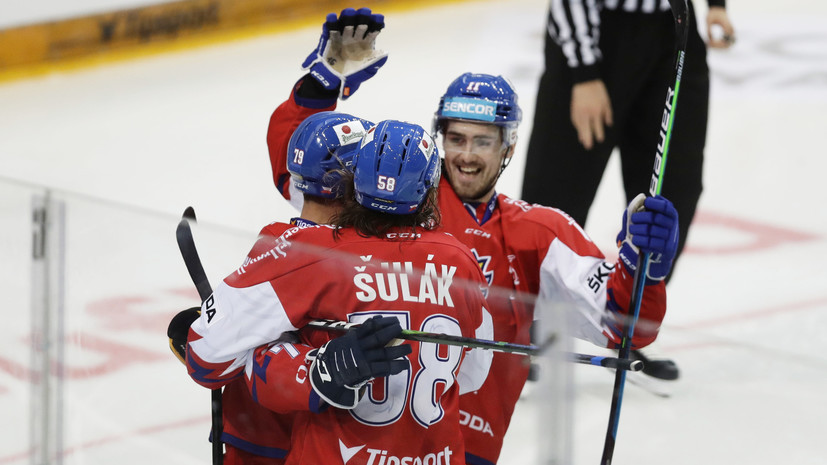 Сборная России заняла последнее место на Чешских хоккейных играх
