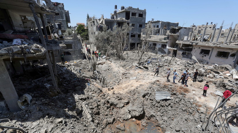Число погибших от обстрелов Израиля в секторе Газа возросло до 174