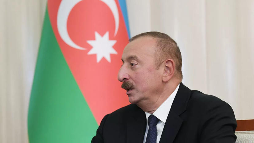 Алиев отметил необходимость обсудить с Арменией делимитацию границы