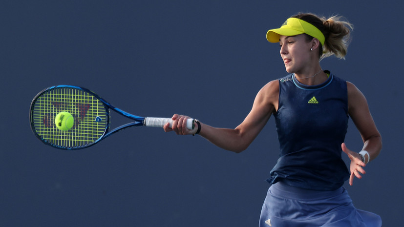 Калинская победила Младенович на старте турнира WTA в Белграде