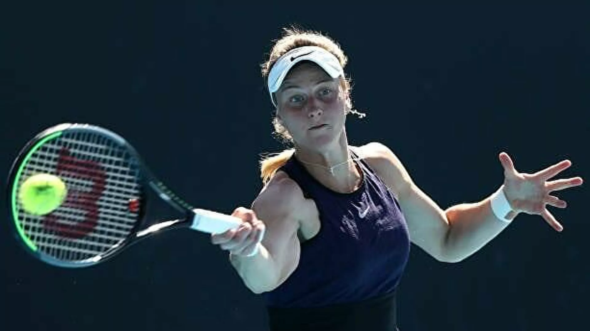 Самсонова обыграла Гатто-Монтиконе в первом круге турнира WTA в Парме